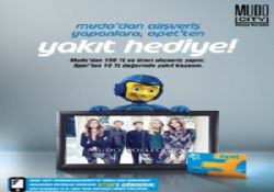 Opet’ten ve Mudo’dan alışveriş kazancı